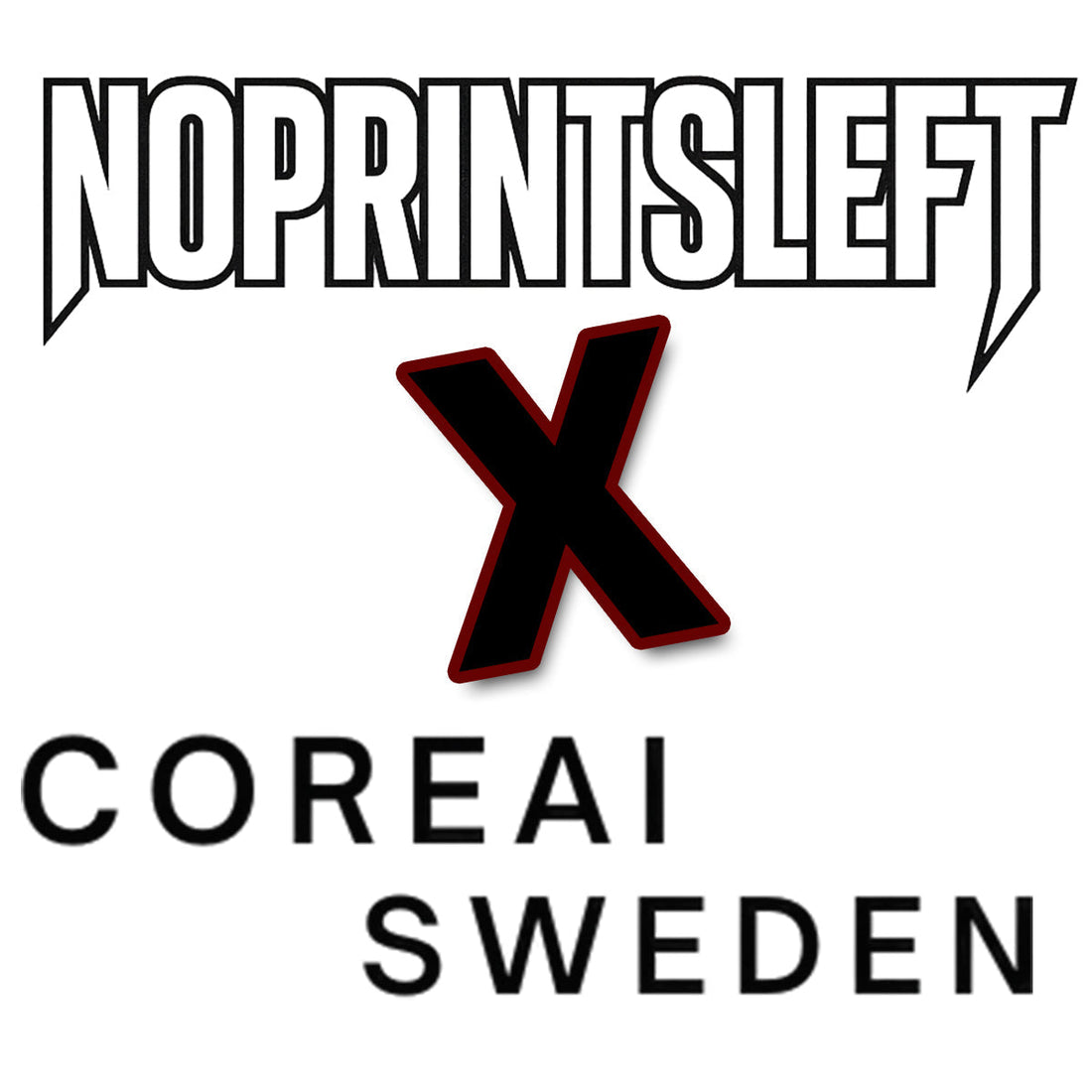 NoPrintsLeft × CoreAISweden — vår resa som deras direkta leverantör av kläder & Merch